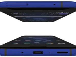 htc u11 sapphire blue 3D Model