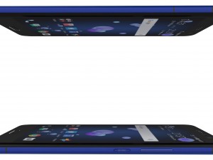 htc u11 sapphire blue 3Dモデル