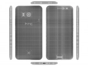 htc u11 sapphire blue 3D Model