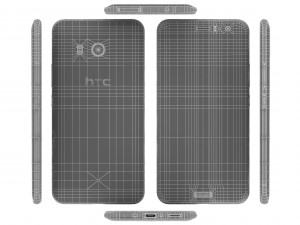 htc u11 ice white 3Dモデル