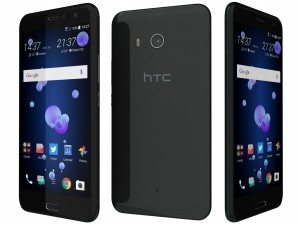 htc u11 brilliant black Modelo 3D