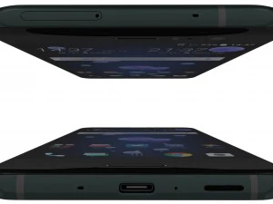 htc u11 brilliant black 3D Model