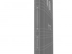 htc u11 brilliant black 3D Model