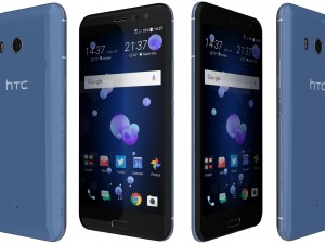 htc u11 amazing silver Modelo 3D