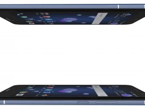 htc u11 amazing silver 3D Model