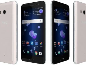 htc u11 all colors 3D Model