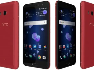htc u11 all colors 3D Model