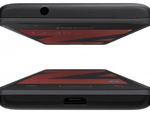 samsung z4 black 3D Model