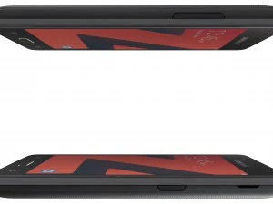 samsung z4 black 3D Model