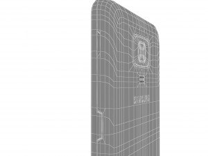 samsung z4 black 3D Model