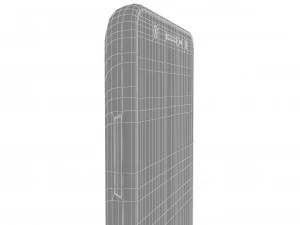 samsung z4 black 3D Model