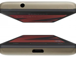 samsung z4 gold 3D Model