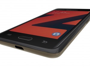 samsung z4 gold 3Dモデル