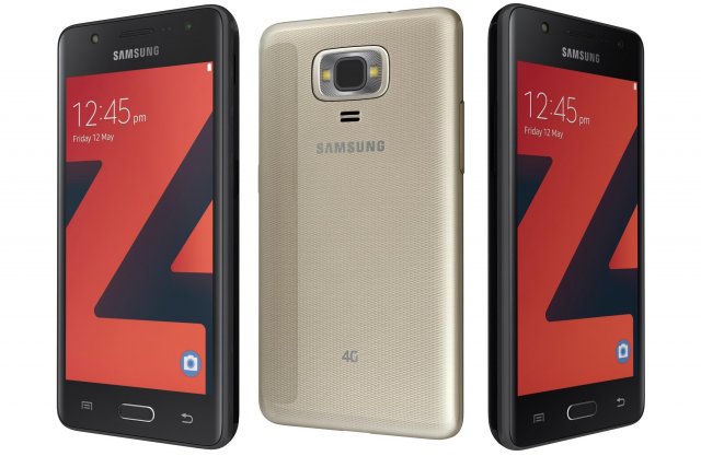 samsung z4 black and gold Modèle 3D .c4d .max .obj .3ds .fbx .stl .blend 