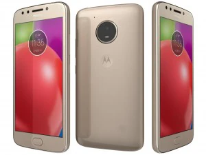 motorola moto e4 fine gold 3D Model