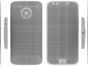 motorola moto e4 all colors Model 3D