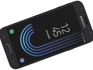 samsung galaxy j3 2017 black 3D Model