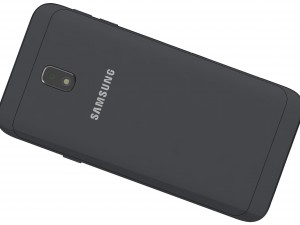 samsung galaxy j3 2017 black 3D Model