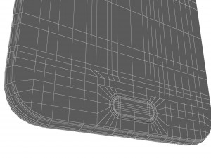 samsung galaxy j3 2017 black 3D Model