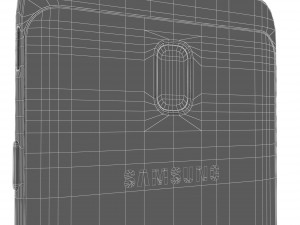 samsung galaxy j3 2017 black 3D Model