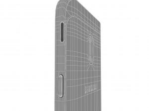 samsung galaxy j3 2017 black 3D Model
