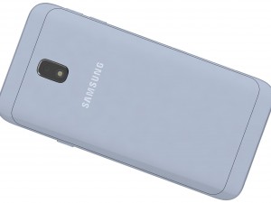 samsung galaxy j3 2017 blue 3D Model