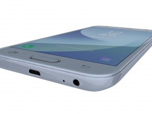 samsung galaxy j3 2017 blue 3D Model