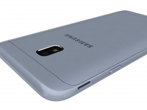 samsung galaxy j3 2017 blue 3D Model