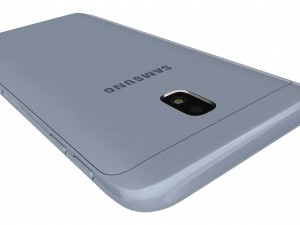 samsung galaxy j3 2017 blue 3D Model