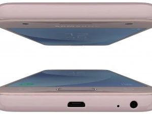 samsung galaxy j3 2017 rosa Modelo 3D
