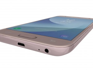 samsung galaxy j3 2017 pink 3D Model