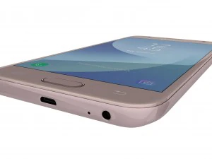 samsung galaxy j3 2017 rosa Modelo 3D