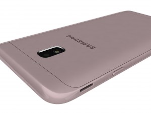 samsung galaxy j3 2017 pink 3D Model