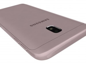 samsung galaxy j3 2017 pink 3D Model