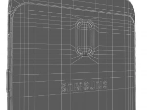 samsung galaxy j3 2017 rosa Modelo 3D