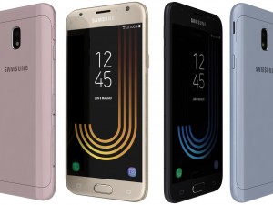 samsung galaxy j3 2017 all colors 3D Model