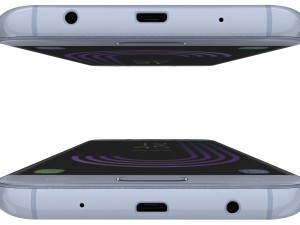 samsung galaxy j7 2017 blue 3D Модель