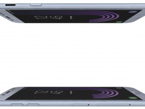 samsung galaxy j7 2017 blue 3D Модель