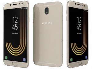 samsung galaxy j7 2017 gold 3D-Modell