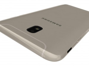samsung galaxy j7 2017 gold 3D-Modell