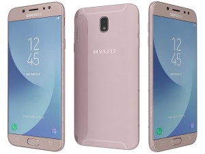 samsung galaxy j7 2017 pink 3D-Modell