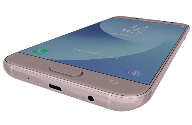 Samsung j7 2017 blue silver hot sale