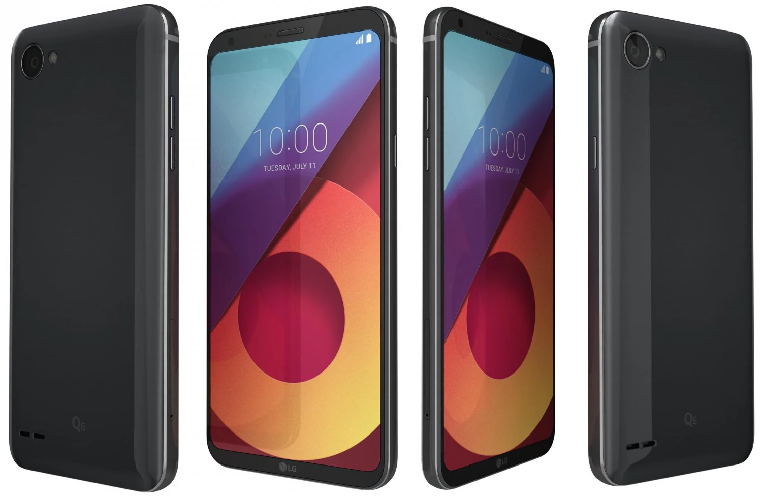 lg q6 astro black 3D Model .c4d .max .obj .3ds .fbx .stl .blend 