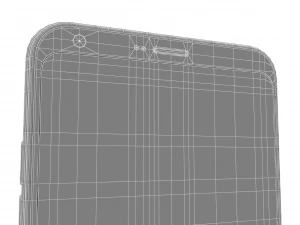 lg q6 astro black 3D Model