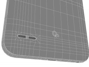 lg q6 astro black 3D Model