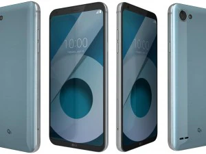 lg q6 ice platinum 3D Model