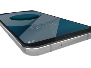 lg q6 ice platinum Modello 3D