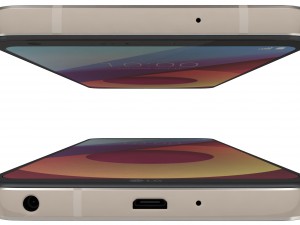lg q6 terra gold 3Dモデル