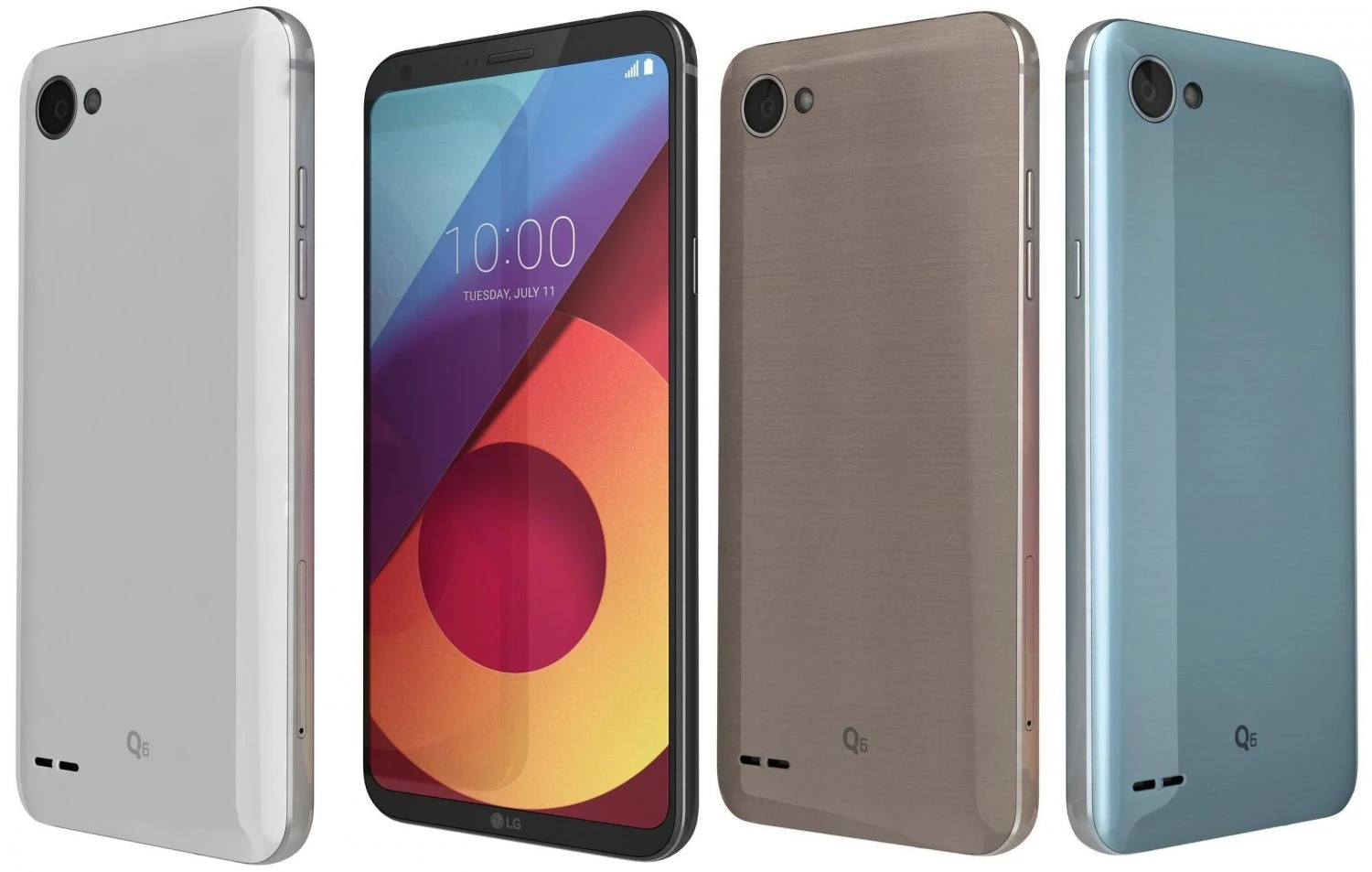 lg q6 all colors 3D Model .c4d .max .obj .3ds .fbx .stl .blend 
