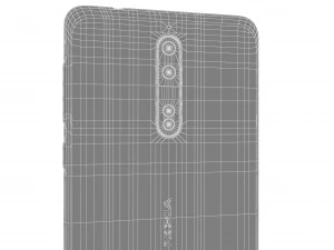 nokia 8 polished blue 3D Model